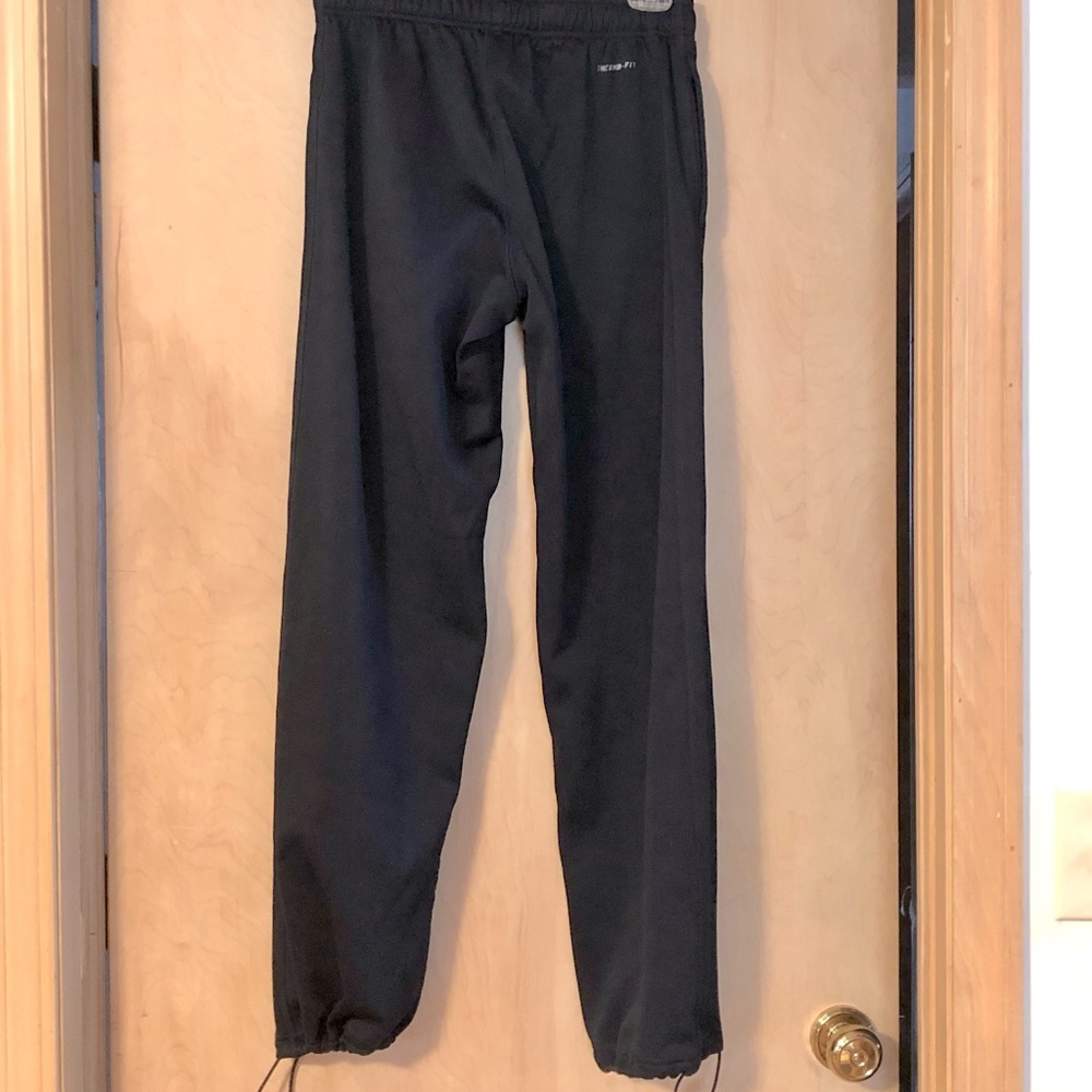 Nike Therma-Fit Navy Blue Sweatpants - Mens Small - with ankle drawstrings!